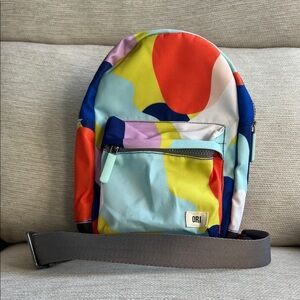 ORI Colorblock Mini Travel Backpack - Multicolor